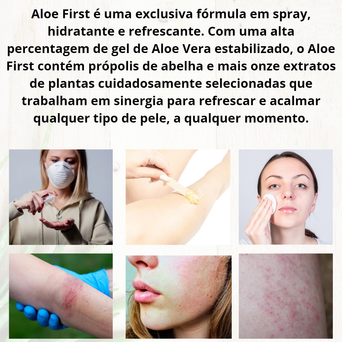 Aloe First Forever Gel Spray Aloe Vera Hidratante Liquido - Imagem 3