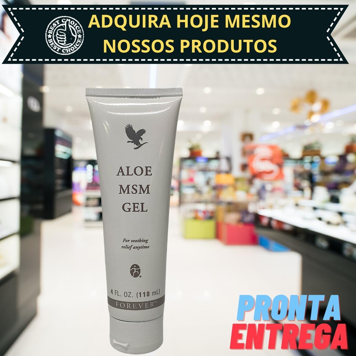Aloe MSM Gel Massagem Acne Dor Aloe Vera Forever Living - Imagem 7