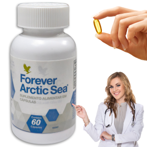 Forever Arctic Sea Omega 3 Óleo de Peixe 60 capsulas