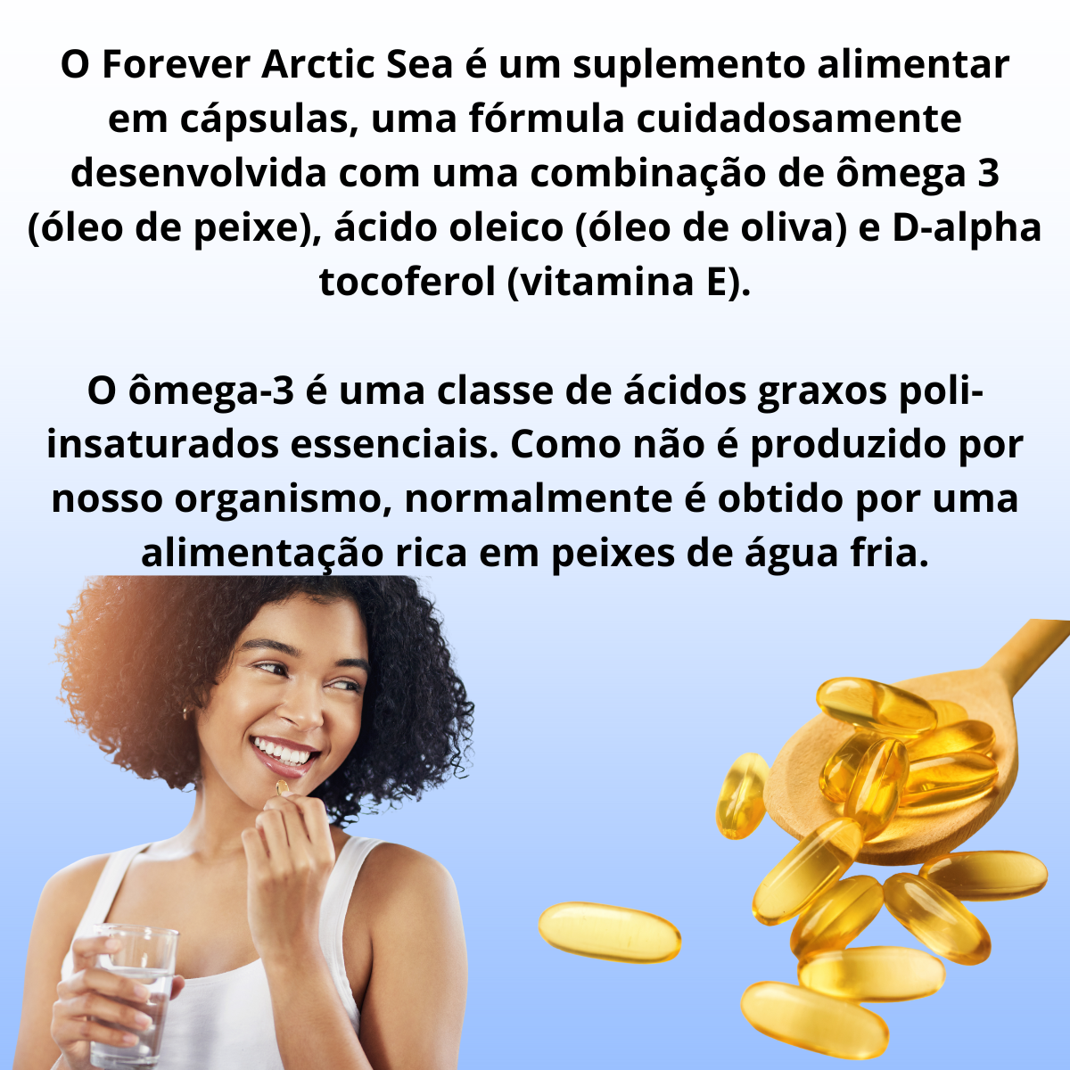 Forever Arctic Sea Omega 3 Óleo de Peixe 60 capsulas - Imagem 4