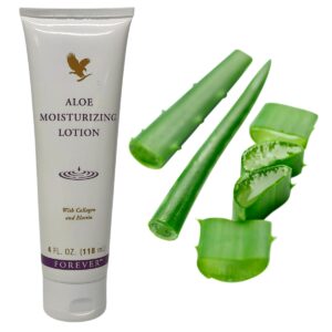 Aloe Moisturizing Lotion Com Colágeno Forever Living Loção Hidratante Aloe Vera