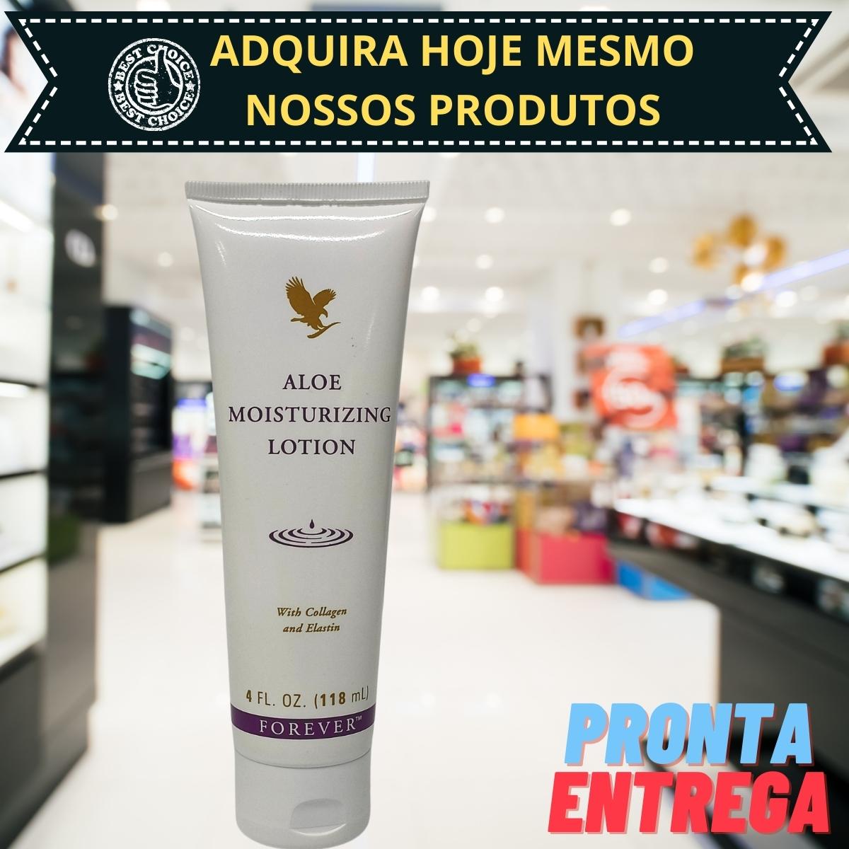 Aloe Moisturizing Lotion Com Colágeno Forever Living Loção Hidratante Aloe Vera - Imagem 6