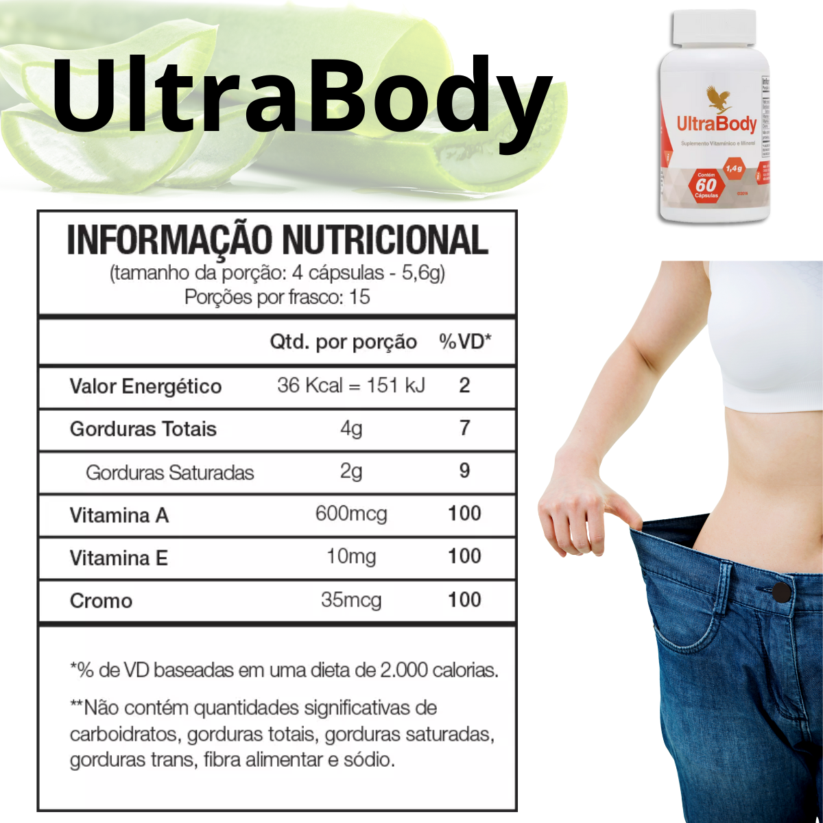 Forever Ultra Body - Suplemento Vitamínico e Mineral - Imagem 6