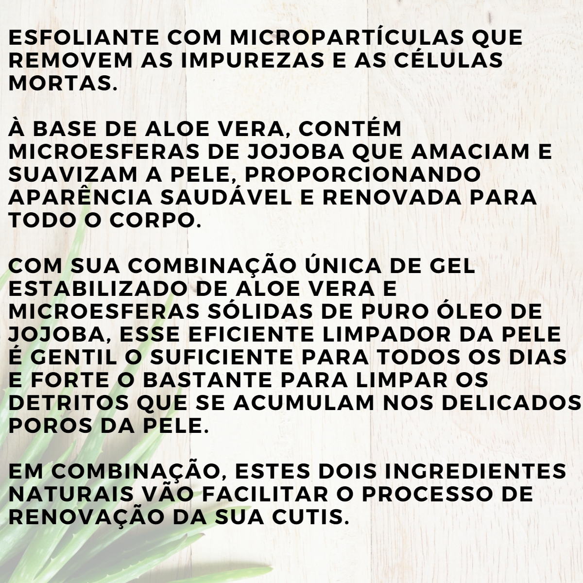 Forever Aloe Scrub Esfoliante Pele Rosto Corpo Aloe Vera - Imagem 3